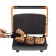 The KitFort CT-3625, 750 W sandwich, anti-stick coating, black-sustained