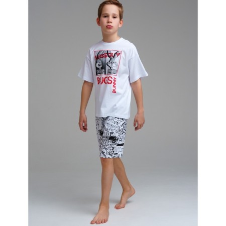Pajama for the boy PlayTode: T -shirt and shorts, height 146 cm-1