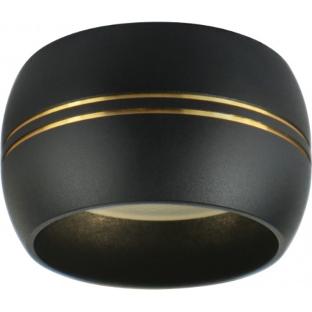 Lamp 1x15W GX53 9x9x5 cm, black/gold-2