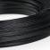 Artificial rattan 8 mm 100 m wave (black)