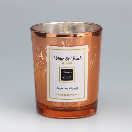 Aromatic candle in a glass "Dream Star", lavender, 5.5x6, cm-3