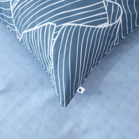 Set 1.5 joint venture: blanket 145x220 cm, sheet 150x220 cm, pillowcases 50x70 cm - 1 pcs-2