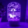 Lamp "Sea" LED white 10x9.5x14 cm Risalux