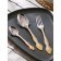 A set of cutlery "Troika", 18 items, thickness 2 mm, artistic painting on nitride-titano coating