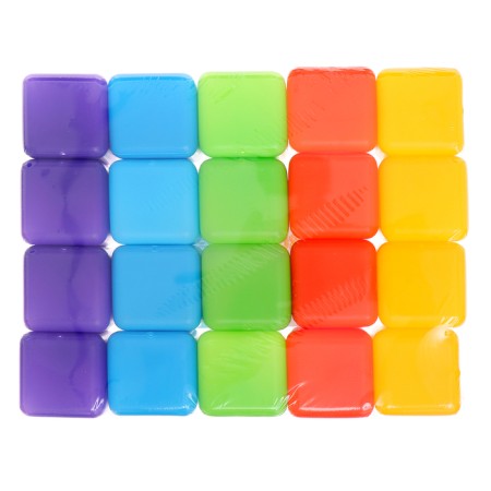 A set of cubes, 20 elements, 40 × 40-10