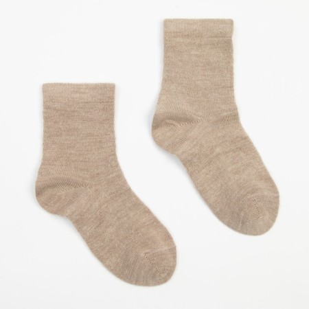 Wooping children's socks “Super fine”, beige color, size 3 (3-4 years)