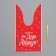 Gift bag with ears "Gift from Santa Claus", 12 x 11.5 cm, New Year