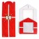 Confectionery box with a window, a chest, “Happy New Year!”, 20 x 20 x 20 cm,