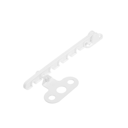 The window opening limiter is plastic, l = 165, white 50 pcs