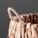Storage basket with “Bali” handles, D300 Sh300 B300, natural