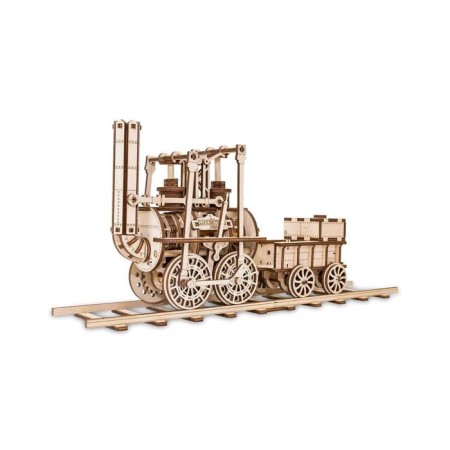Wooden designer 3D Lokomotiv-10