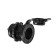 Loof adapter with moisture protection, 12-24V, black
