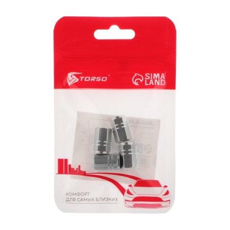 Cap for Torso valve, chrome, set 4 pcs-2