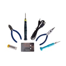 Solder with a set for soldering Rexant ZD-972F, 8 W, 5 V