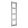 Frame Legrand Etika, 4th, aluminum