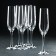 A set of glasses for champagne Viola, 190 ml, 6 pcs