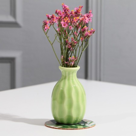 Vase for flowers and stand "Happiness", 8 x 7 x 6 cm.