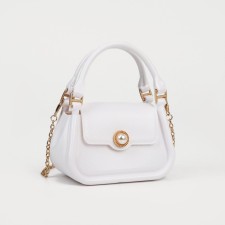 Baby bag on magnet, white color