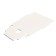 The end fan for the built-in track system Technical TRA004EC-22W, 4.5x0.2x7.5 cm, white color