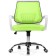 Children's armchair Ergoplus metal/fabric, chrome/green 61x55x84 cm