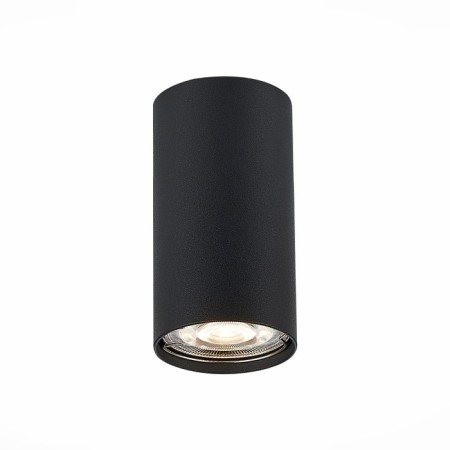 Ceiling lamp ST LUCE. ST110.407.01. 1x50 W, GU10, 5.4x5.4x10 cm, black color