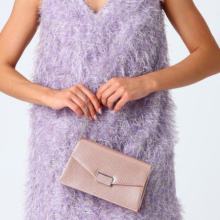 Female bag on a magnet, pink color-6