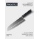 Knot Kitchen Santu Hinshitsu, stainless steel, 17.8 cm, black