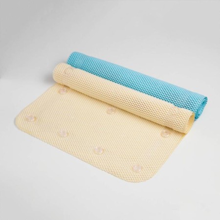 Bathroom mat with suction cups, 43 × 90 cm, color mix-7