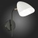 Wall lamp EVOLUCE. Sle103601-01. Satta. 1x40 W, E14, 12.5x28.5 cm, black color, gold