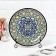Largan Rishtan ceramics "Patterns", 28 cm, blue -blue pack