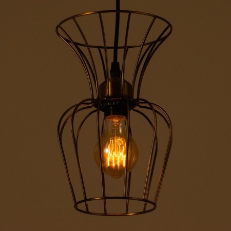 Freight Bayerlux lamp E27 40W gold 16x16x23-123cm-3