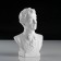 Gypsum figure famous people: Block Bust, 12.5 x 7.5 x 19 cm