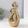 Souvenir Ceramics "Abstraction. Tentacles" gold 12.5x7x25 cm