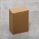 Holder for toilet paper with a shelf 6.5 × 16 × 11.5 cm, black color