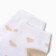 Women's hearts, white/beige color, rr 23