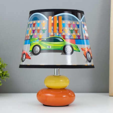 Highway Lamp "Racing Machines" E14 15W orange-green Risalux