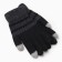 Male gloves, black/gray color, size 10