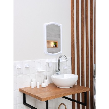 Bathroom set, white color