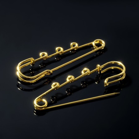 PO-065 suspension pin No. 04, (set 2 pcs.) 65 × 5 mm, color gold