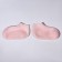 Socks for pedicure, silicone, size L, pink color
