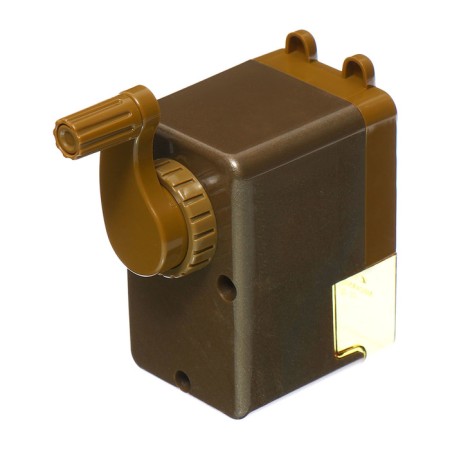 Mechanical sharpener with container classic gold-4