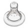 Nipple on a bottle, from 3 months., Anticolus, classic throat, medium stream