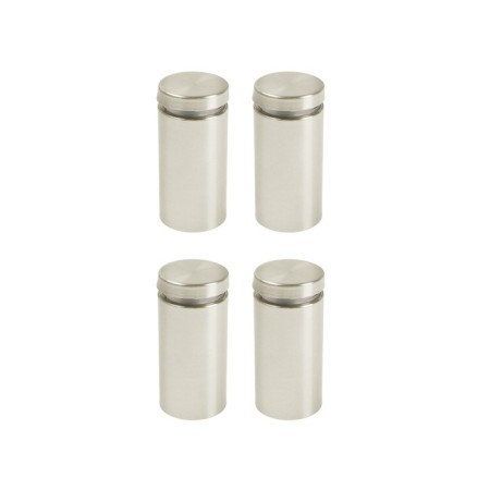 Remote holder for plates, 25x50 mm, color matte nickel, set 4 pcs.