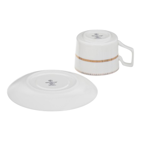 Tea tea set Wy Grace, 12 objects, mug 250 ml 6 pcs, saucer d = 15.5 cm 6 pcs, porcelain-7