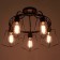 Caucasum "compact" 5x40W E27 Black 53x53x42 cm.