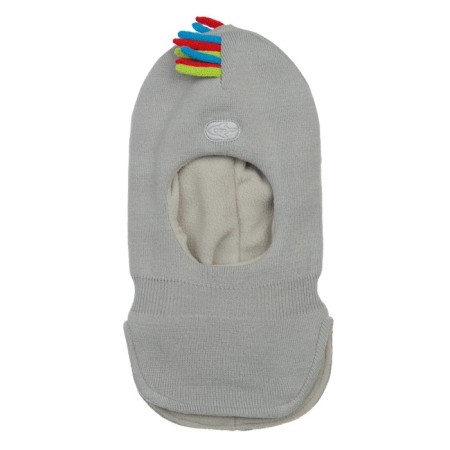 Hat-shuttle for a boy, size 46, gray color