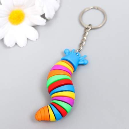 Trick rubber "Rainbow caterpillar" mix 2x2x7.5 cm-3