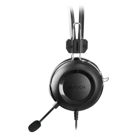Headphones with A4Tech HU-35 Microphone Black 2M False USB headline-2