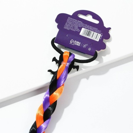 Hair gum, strand, pigtail on Halloween “Magic in the Blood”, length 40 cm.-1