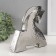 Souvenir Ceramics "Bending Horse" silver 5x20.5x20.5 cm
